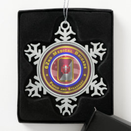 Ornement Flocon De Neige 62e brigade Médicale