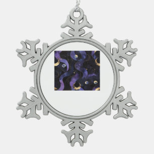 Ornement Flocon De Neige Abstrait Whimsigoth Motif Classic