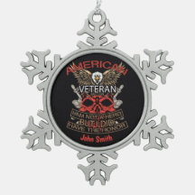 Ancien combattant américain patriotique personnali