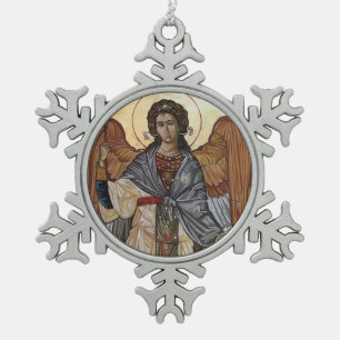 Ornement Flocon De Neige Angel Gabriel