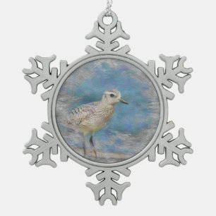 Ornement Flocon De Neige animal artistique petit oiseau
