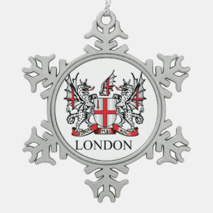 Ornement Flocon De Neige Armoiries de Londres