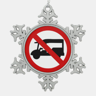 Ornement Flocon De Neige AUCUN ⚠ thaïlandais de panneau routier de ⚠ d