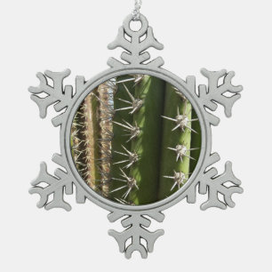 Ornement Flocon De Neige Barrel Cactus II Désert Nature Photo