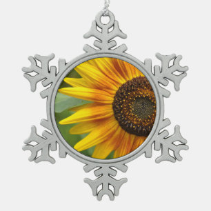 Ornement Flocon De Neige Beauté des tournesols