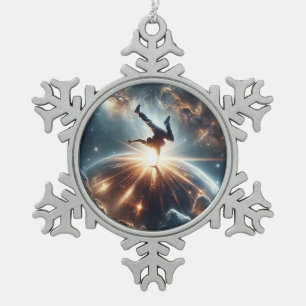 Ornement Flocon De Neige Breakdancer en action, Ai, Action dans la Galaxie