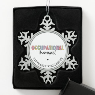 Ornement Flocon De Neige Cadeaux OT