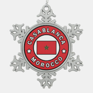 Ornement Flocon De Neige Casablanca Maroc
