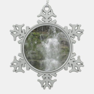Ornement Flocon De Neige Cascade de La Chute dans le parc national de Foril