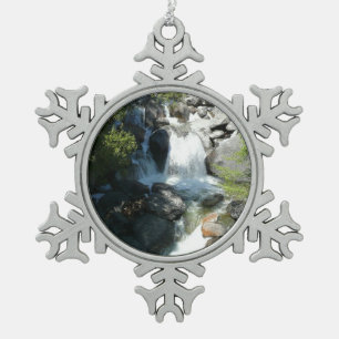 Ornement Flocon De Neige Cascade Falls at Yosemite National Park