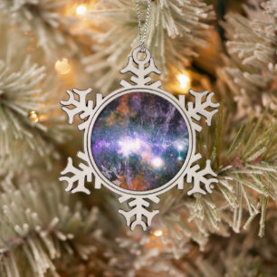 Ornement Flocon De Neige Centre galactique de la galaxie de la Voie lactée
