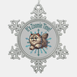 Ornement Flocon De Neige C'est Zoomie Time Chat persan