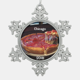 Ornement Flocon De Neige Chicago Deep Disc