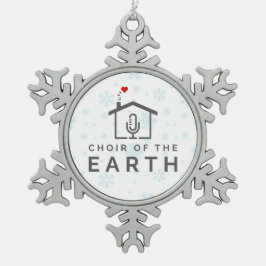 Ornement Flocon De Neige Choeur de la Terre - Vacances 2024 -