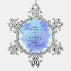 Ornement Flocon De Neige Citations bibliques inspirantes