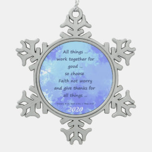 Ornement Flocon De Neige Citations bibliques inspirantes