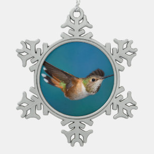 Ornement Flocon De Neige Colibri Rufous