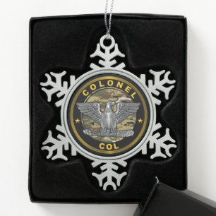 Ornement Flocon De Neige Colonel