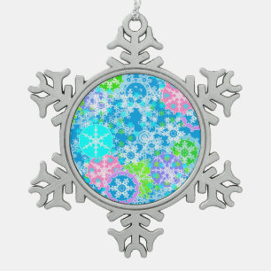 Ornement Flocon De Neige Conception nouvelle année