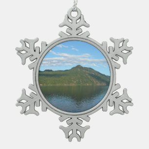Ornement Flocon De Neige Côte de la Colombie-Britannique au Canada Scénique
