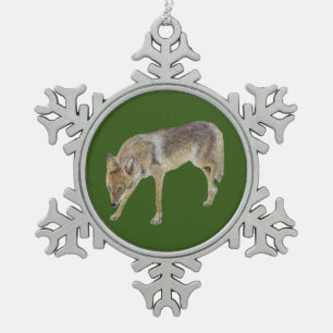 Ornement Flocon De Neige Coyote