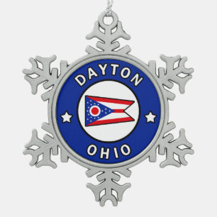 Ornement Flocon De Neige Dayton Ohio