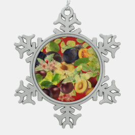 Ornement Flocon De Neige Delicious Serbian Plums