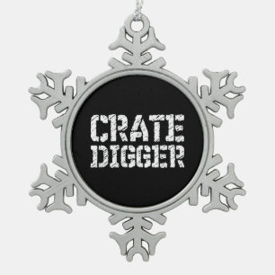 Ornement Flocon De Neige Digger de vitesse
