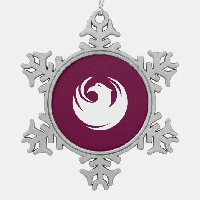 Ornement Flocon De Neige Drapeau de Phoenix, Arizona (Devant)