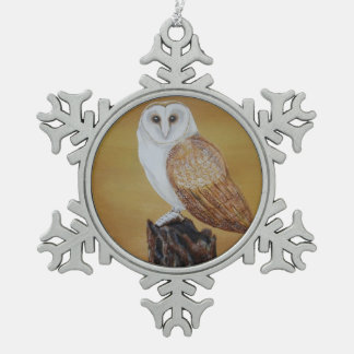 Ornement Flocon De Neige Effraie des clochers
