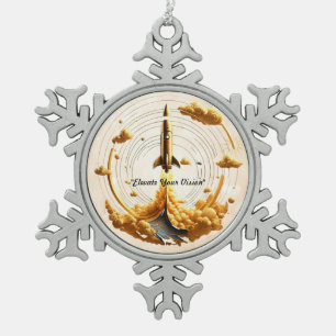 Ornement Flocon De Neige "Explosion cosmique"