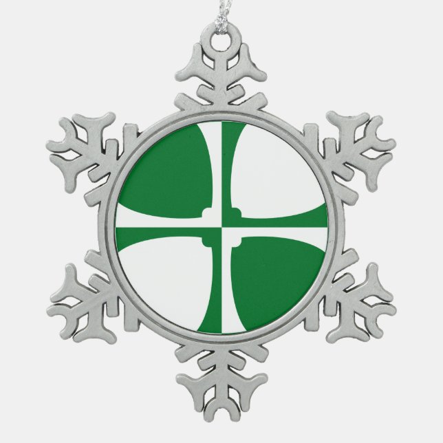 Ornement Flocon De Neige Flag of Kirkcudbrightshire (Devant)