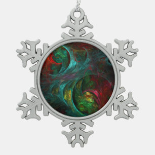 Ornement Flocon De Neige Genesis Nova Art Abstrait