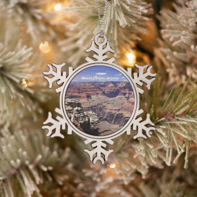 Ornement Flocon De Neige Grand Canyon, Arizona (Arbre)