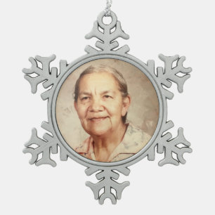 Ornement Flocon De Neige Grandma Sylvia Huerta