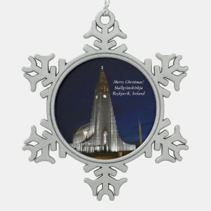 Ornement Flocon De Neige Hallgrimskirkja, ornement Reykjavik de Imagages