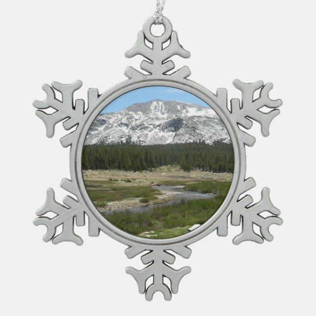 Ornement Flocon De Neige High Country Mountain Stream I (Devant)
