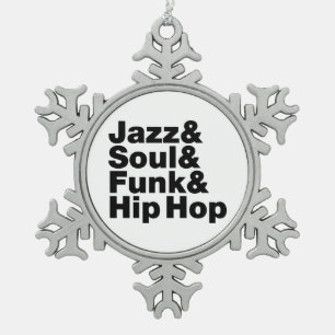 Ornement Flocon De Neige Jazz & Soul & Funk & Hip hop