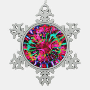 Ornement Flocon De Neige Kaleidoscope Apophyse Fractal Art - I