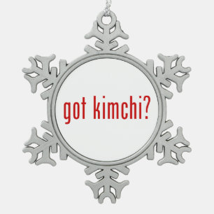 Ornement Flocon De Neige Kimchi ?