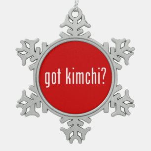 Ornement Flocon De Neige Kimchi ?