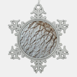 Ornement Flocon De Neige La laine des moutons Abstraite nature