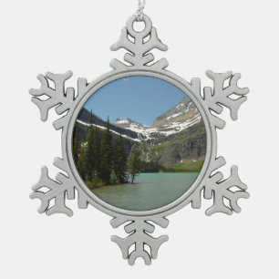 Ornement Flocon De Neige Lac Grinnell au Glacier National Park