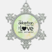 L'adoption a pris du temps l'amour est venu instan
