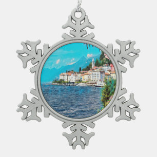 Ornement Flocon De Neige ldp BELLAGIO - Lac de Côme -