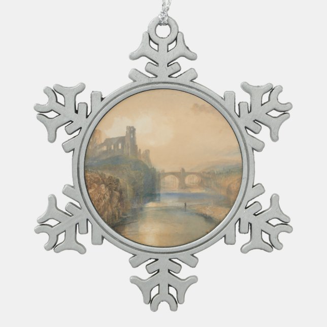 Ornement Flocon De Neige Le château de William Turner Barnard (Devant)