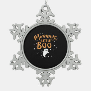 Ornement Flocon De Neige Le petit garçon de maman - Happy Halloween