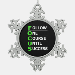 Ornement Flocon De Neige Les Investisseurs Suivent Une Voie Jusqu'Au Succès