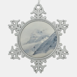 Ornement Flocon De Neige Les pics mystérieux de Chugach