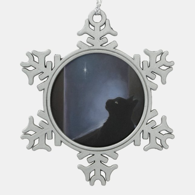 Ornement Flocon De Neige L'esprit de Noël de Charlie (Devant)